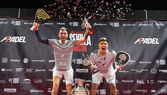 Gonza Alfonso y Tolito Aguirre consiguen en Sevilla su octavo título de la temporada en A1 Padel
