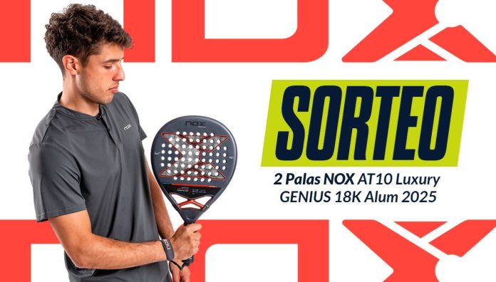 ¡Sorteamos 2 palas de pádel AT10 Luxury GENIUS 18K Alum 2025!