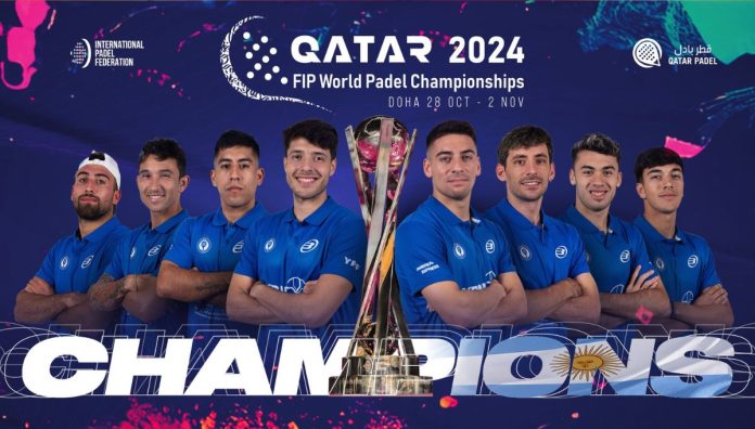 Argentina se corona en el Mundial de Padel de Qatar 2024 con una remontada que pasara a la historia