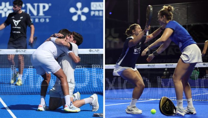 Las sorpresas no faltaron en los dieciseisavos del Mexico Major Premier Padel