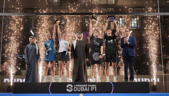 ¡González/Brea y Tapia/Coello se proclaman campeones del Dubai Premier Padel P1!