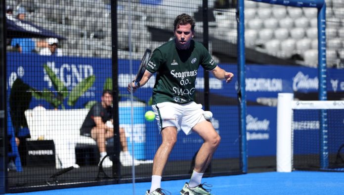 Paquito Navarro, baja en los octavos de final del Mexico Major Premier Padel