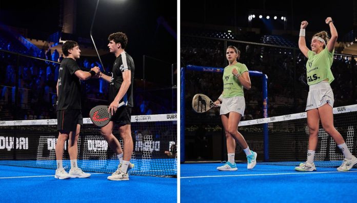 Semifinales del Dubai P1: ¡La categoría femenina tendrá final inédita, mientras que la masculina se repite una vez más!