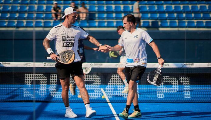 Los cuadros finales registran sus primeros resultados en el Dubai Premier Padel P1