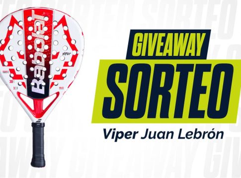 Participate in the giveaway of a Babolat Viper Juan Lebron 2025, the new racket of Juan Lebron