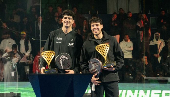 Tapia y Coello inician el año con un título tras ganar el Riyadh P1