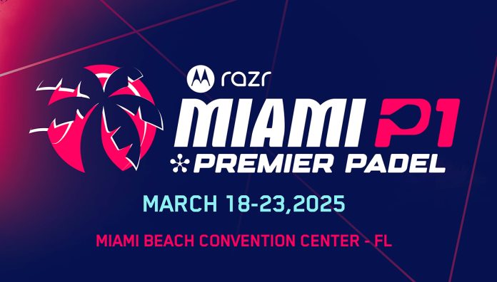 Los cuadros del Miami P1 ya estan listos el padel desembarca en Estados Unidos por la puerta grande