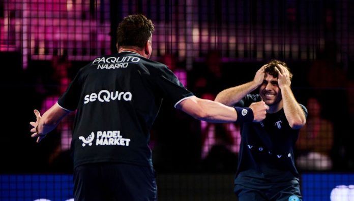 Bergamini y Paquito Navarro avanzan a octavos tras un duro duelo contra 'Los Mágicos'. ¡Estos fueron los resultados de los dieciseisavos del Miami P1!