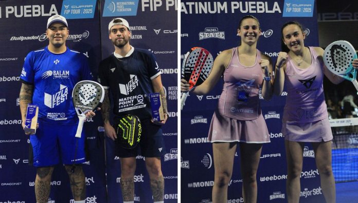 Ustero/Alonso y Tolito/Alfonso se proclaman ganadores del FIP Platinum de Puebla