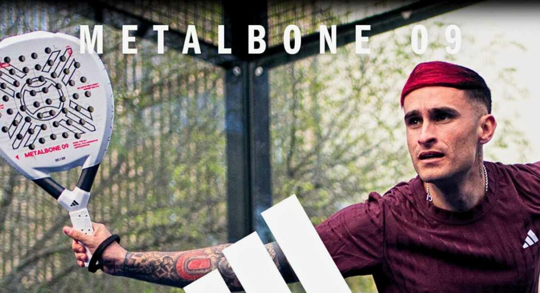 Así es la nueva pala Adidas Metalbone09: potencia y un diseño único.