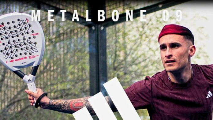 Así es la nueva pala Adidas Metalbone09: potencia y un diseño único.