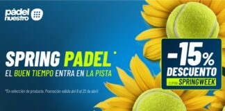 El pádel florece en Europa durante la Primavera: Pādel Nuestro lanza su campaña “Spring Padel” con grandes descuentos para animarse a jugar
