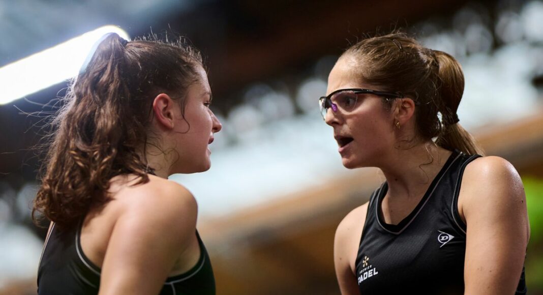 Martina Calvo y Marta Borrero sorprenden a la pareja 4 en los octavos del Brussels P2