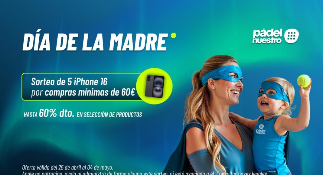 Pādel Nuestro celebra el Día de la Madre con una emotiva campaña que reconoce a las verdaderas compañeras de partido