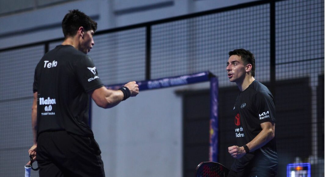 Tello y Di Nenno arrancan con una victoria sufrida ante Cepero y Torre en Asunción