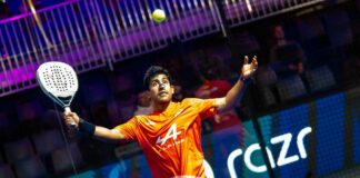 La tira nasal, una moda cada vez más usada por los jugadores de pádel