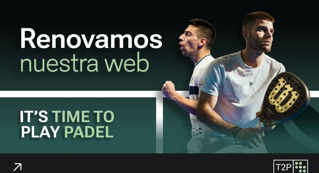 Time2Padel estrena nueva web y da un paso más en su apuesta por el pádel premium