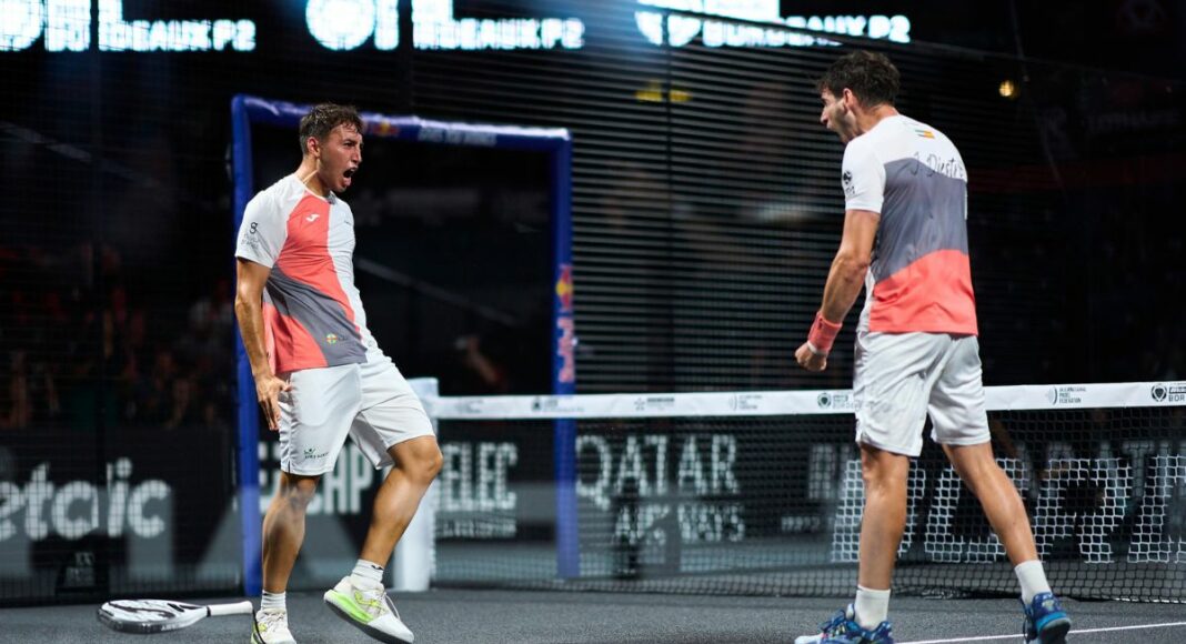 Octavos del Bordeaux P2: Galán y Chingotto imponen su ley, Esbri y Diestro se apuntan a cuartos