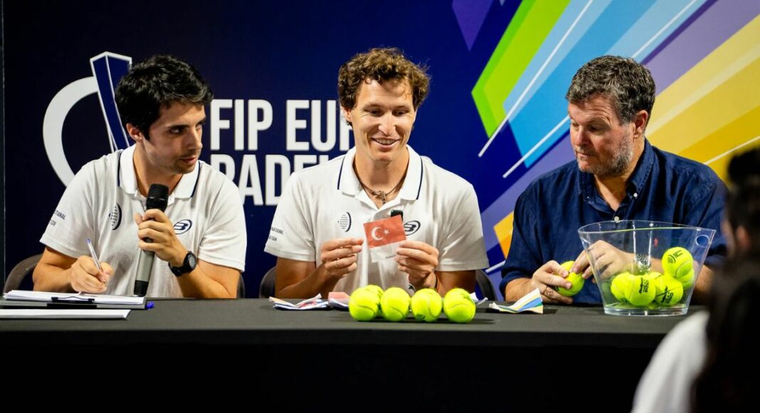 Sorteados los cuadros de la primera fase de la FIP Euro Padel Cup 2025