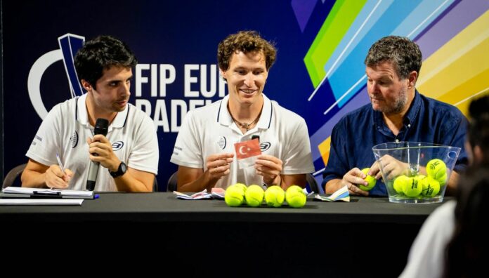 Sorteados los cuadros de la primera fase de la FIP Euro Padel Cup 2025