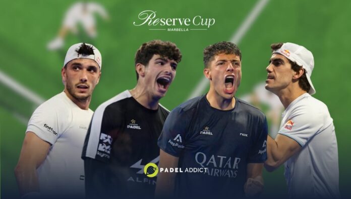 Galán y Coello vs. Tapia y Lebrón: el partidazo que inaugurará la Reserve Cup de Marbella