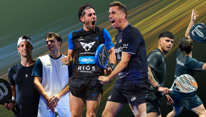 Baile de parejas en el pádel masculino: Paquito Navarro jugará con Jon Sanz, Momo González con Fran Guerrero y Lucas Bergamini con Javi Leal