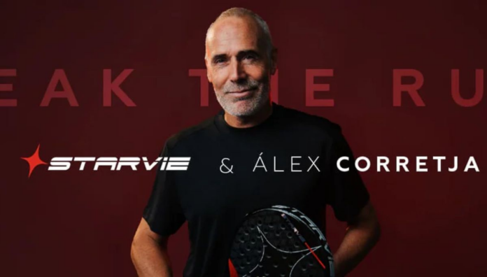 La nueva colección de StarVie para volver a la cima del pádel de la mano de Álex Corretja