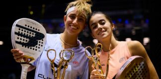 Bea and Claudia break down Gemma and Delfi's wall in the Madrid P1 final