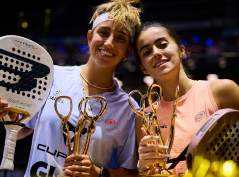 Bea and Claudia break down Gemma and Delfi's wall in the Madrid P1 final