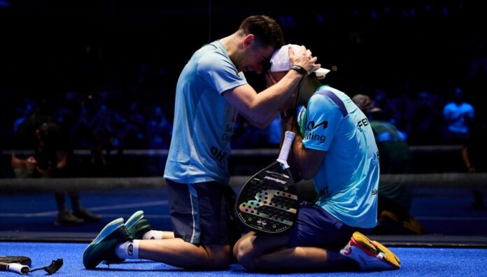 Di Nenno y Augsburger logran la epica ante Tapia y Coello en la final del Madrid P1