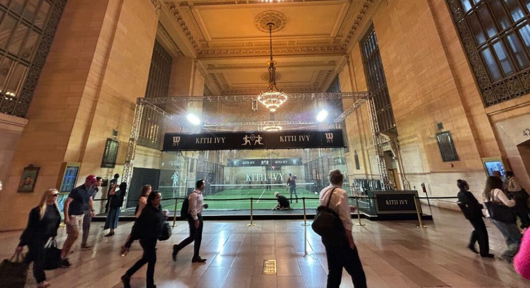 MejorSet da un paso al frente: instala la primera pista de pádel en la Grand Central Station de Nueva York