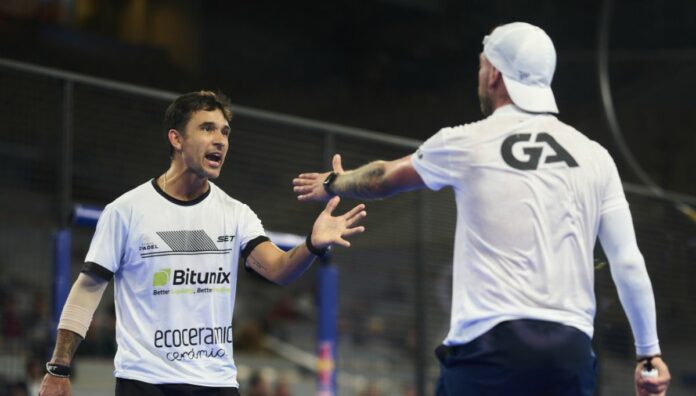 De ganar en Madrid a caer en su debut en Paris: ¡Augsburger y Di Nenno caen eliminados por Sanyo y Gonza Alfonso en los dieciseisavos del Paris Majro 2025!