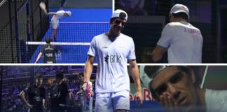 La jugada que estuvo a punto de costarle la descalificación a Juan Lebrón en las semifinales del Milano P1