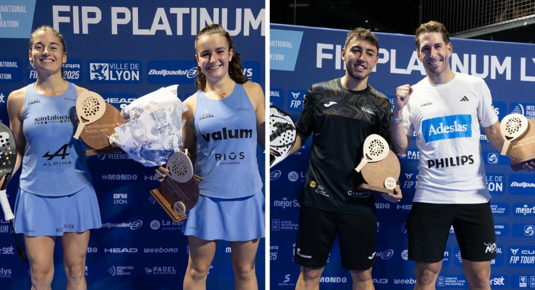 Salazar-Calvo y Ruiz-Esbrí, campeones del FIP Platinum de Lyon 2025
