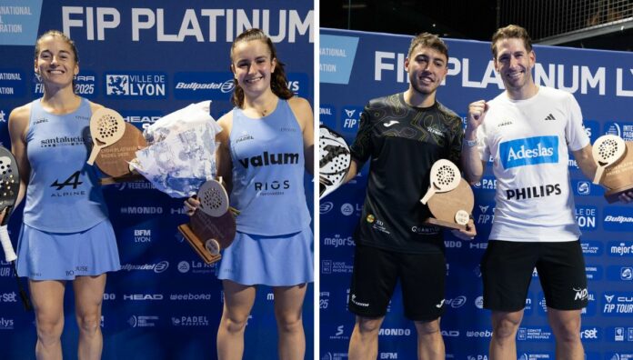 Salazar-Calvo y Ruiz-Esbrí, campeones del FIP Platinum de Lyon 2025