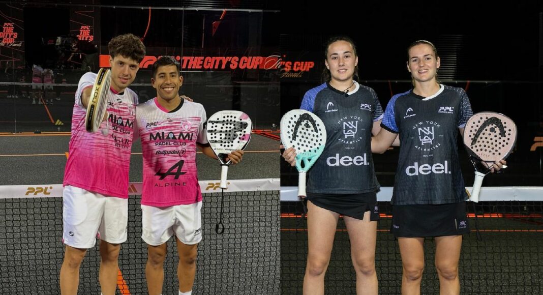 Tapia - Chingotto y Sánchez - Ustero conquistan Nueva York y dan espectáculo en las finales de la Pro Padel League 2025