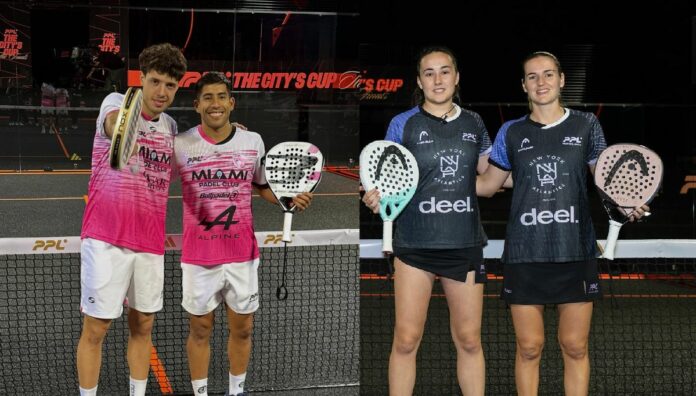 Tapia - Chingotto y Sánchez - Ustero conquistan Nueva York y dan espectáculo en las finales de la Pro Padel League 2025