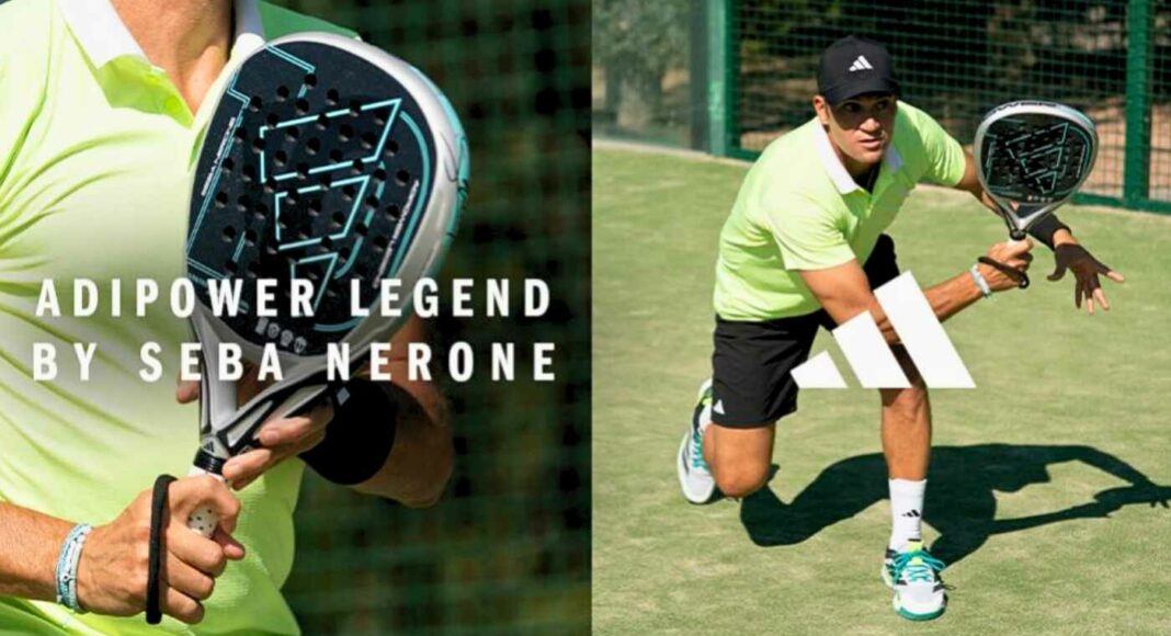 Adidas Padel redefine el legado: la nueva Adipower Legend de Seba Nerone ya está aquí