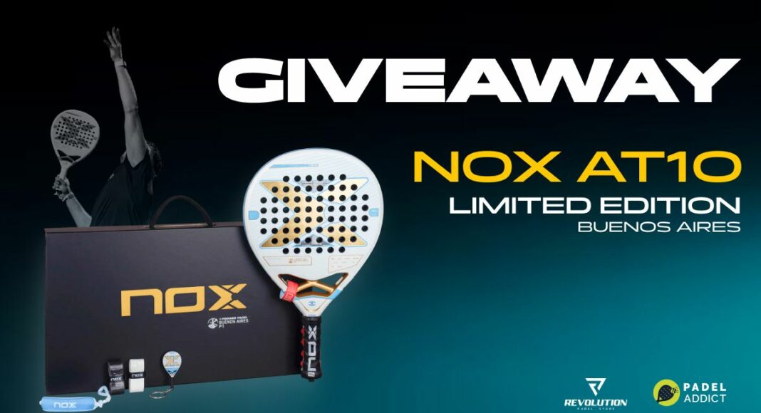 Enter the giveaway for the special Buenos Aires edition of Agustín Tapia's padel racket