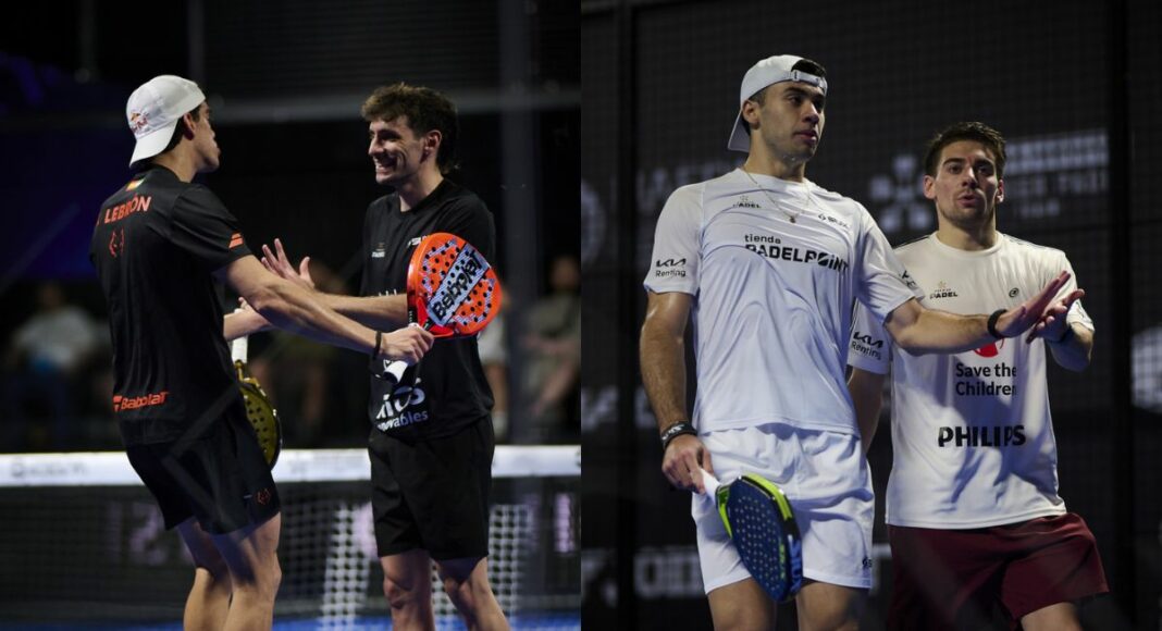 El Lebrón/Stupa contra Augsburger/Di Nenno será el plato fuerte de este viernes en los cuartos del Dubai P1