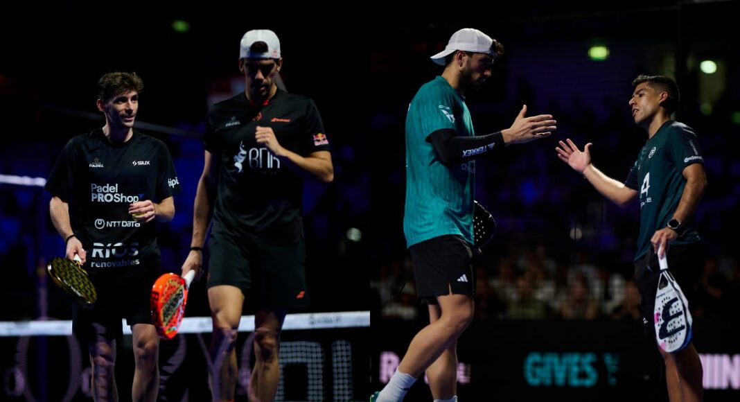 Semifinales del Dubai P1: Lebrón y Stupa pondrán a prueba este sábado una última vez a Galán y Chingotto