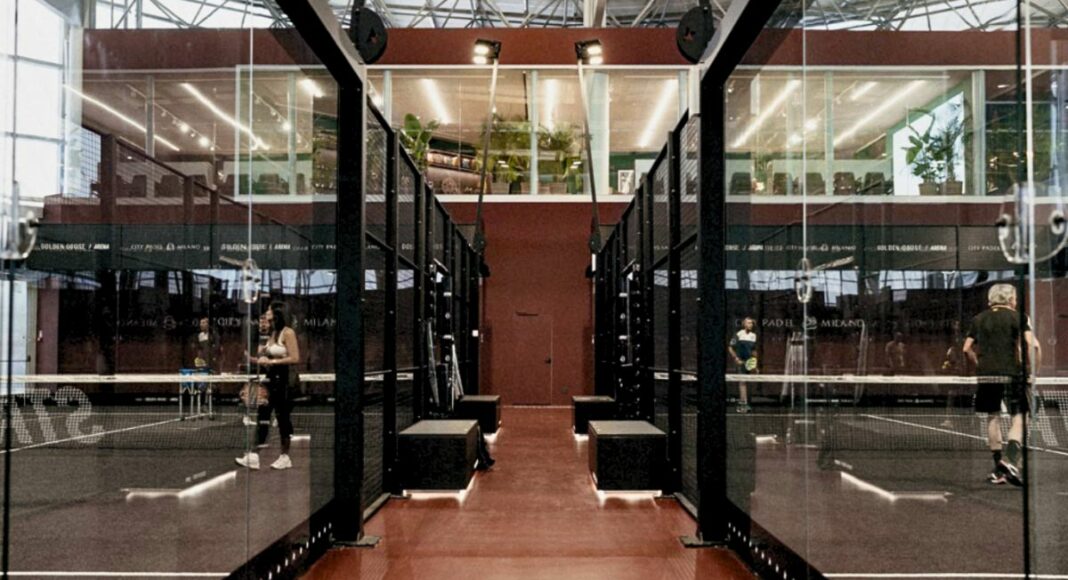 Milán hace honor al pádel champagne: así es el club a todo lujo