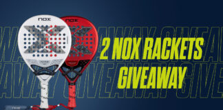 We are having a giveaway of two NOX rackets: an AT10 12K Alum Xtrem and an EA10 Hybrid!