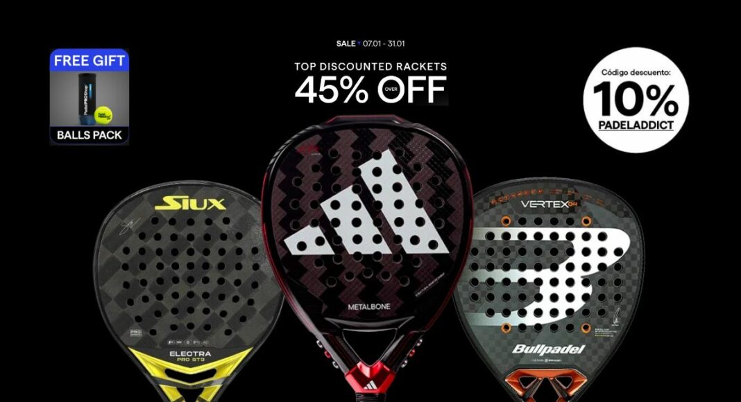 Rebajas con regalo incluido en PadelPROShop: nuestras mejores recomendaciones