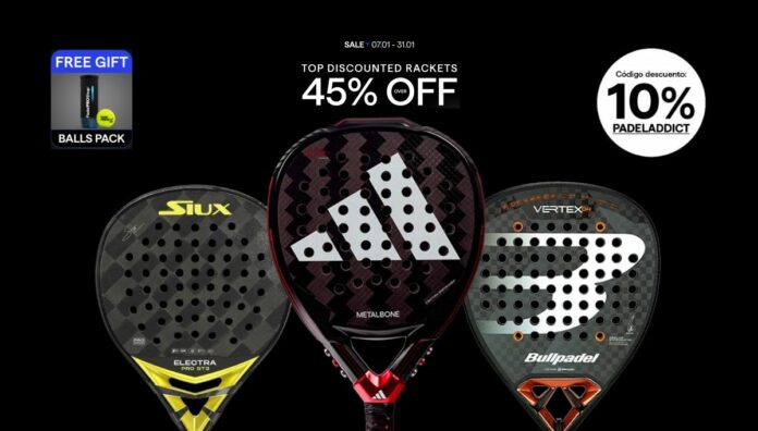 Rebajas con regalo incluido en PadelPROShop: nuestras mejores recomendaciones