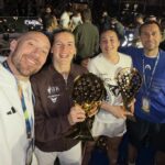 El divertido reto de Ángel González tras el título de Ari Sánchez y Andrea Ustero El divertido reto de Ángel González tras el título de Ari Sánchez y Andrea Ustero