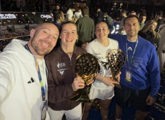 El divertido reto de Ángel González tras el título de Ari Sánchez y Andrea Ustero El divertido reto de Ángel González tras el título de Ari Sánchez y Andrea Ustero