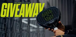 Enter the giveaway to win a SKULL V1010 - CAMO 3K padel racket!