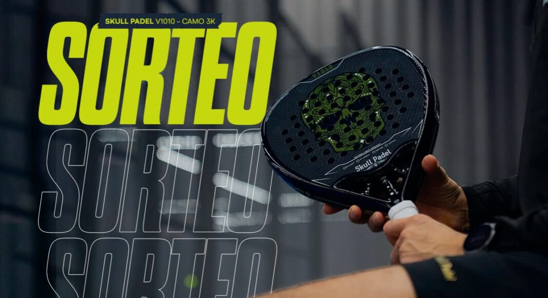 ¡Participa en el sorteo de una pala SKULL V1010 - CAMO 3K!