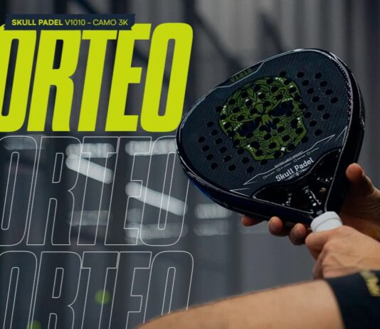 ¡Participa en el sorteo de una pala SKULL V1010 - CAMO 3K!